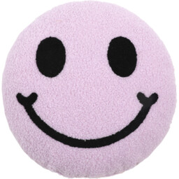 Fun Faces Reversible Cushion Pink - Wilko - thumbnail 3