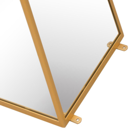 MirrorOutlet The Obelisk Gold Metal Edged Mirrored Garden Ornament 150 x 30cm - Size: 150 x 30 x 30cm - Wilko - thumbnail 5
