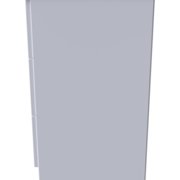Crowndale Plymouth 3 Drawer White Bedside Cabinet Ready Assembled - Wilko - thumbnail 5
