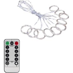 Marco Paul Cool White LED Window Curtain String Fairy Light 3m - Size: 20 x 20 x 10cm - Wilko - thumbnail 3