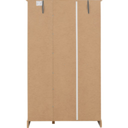 Seconique Stratford 3 Door White Wardrobe - Wilko - thumbnail 7