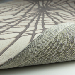 Esselle Home Aura Starburst Natural and Charcoal Rug 160 x 230cm - Grey - Wilko - thumbnail 6