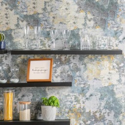 Harbour Housewares 100cm 3 Pack Black Floating Wall Shelf - Size: 0.38 x 2.35 x 10cm - Wilko - thumbnail 4