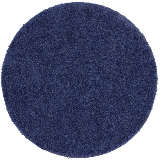 My Rug Midnight Blue Round Rug 100cm - Size: 100 x 100 x 2cm - Wilko - image 1