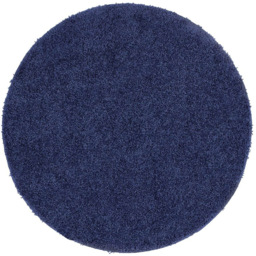 My Rug Midnight Blue Round Rug 100cm - Size: 100 x 100 x 2cm - Wilko - thumbnail 1