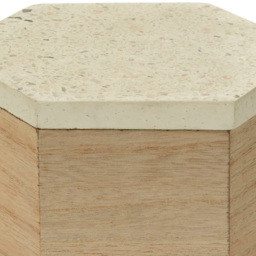 Premier Housewares White Small Mimo Trinket Box - Size: 13 x 15 x 8cm - Wood - Wilko - thumbnail 7