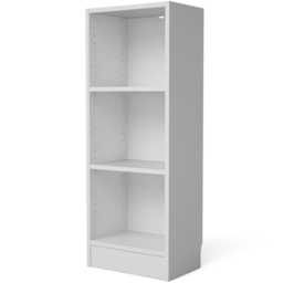 Florence Basic 2 Shelf White Narrow Low Bookcase - Furniture to Go - Wilko - thumbnail 5