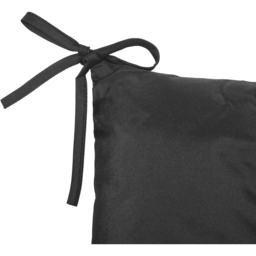 Outsunny 3 Seater Black Bench Cushion 150 x 98cm - Size: Single - Wilko - thumbnail 4