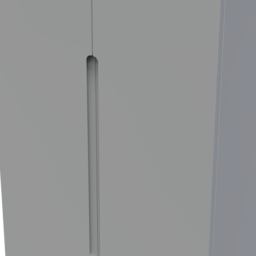 Crowndale Milan 2 Door 2 Drawer Dusk Grey Tall Double Wardrobe - Size: 2 Door, 2 Drawer - Wilko - thumbnail 6