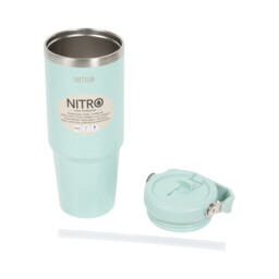 Nitro Pastel Stainless Steel Vacuum Tumbler - Wilko - thumbnail 2