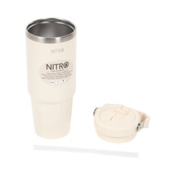 Nitro Pastel Stainless Steel Vacuum Tumbler - Wilko - thumbnail 3