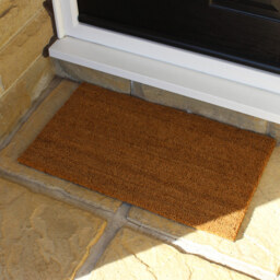 JVL Manor Plain Doormat 40 x 60cm - Brown - JVL Homewares - Wilko - thumbnail 3