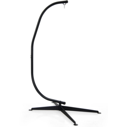 Costway Black Solid Steel C Hammock Stand - Wilko - thumbnail 3