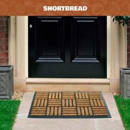 Coco & Coir Shortbread Coir Door Mat 45 x 75cm - n/a - Coco & Coir ® - Wilko - thumbnail 5