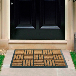 Coco & Coir Shortbread Coir Door Mat 45 x 75cm - n/a - Coco & Coir ® - Wilko - thumbnail 3