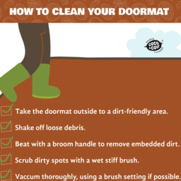 Coco & Coir Shortbread Coir Door Mat 45 x 75cm - n/a - Coco & Coir ® - Wilko - thumbnail 6
