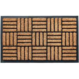 Coco & Coir Shortbread Coir Door Mat 45 x 75cm - n/a - Coco & Coir ® - Wilko