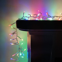 Premier ClusterBrights 960 Multicolour LED Christmas Cluster Light 12.4m - Size: 1200 x 1200 x 4cm - Multi Coloured - Wilko