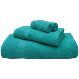 Mayfair Egyptian Cotton Jade Hand Towel Set of 2 - Green - Wilko