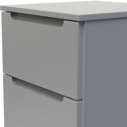 Crowndale Milan 5 Drawer Dusk Grey Chest of Drawers Ready Assembled - Wilko - thumbnail 6
