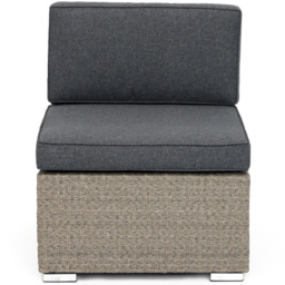 Home Detail Cantina 6 Seater Light Grey Sofa Set with Cover - Wilko - thumbnail 7