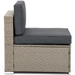 Home Detail Cantina 6 Seater Light Grey Sofa Set with Cover - Wilko - thumbnail 6