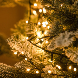 The Christmas Centre 720 Warm White LED Multifunction Green Cable String Light 64m - Size: 5400 x 0.5 x 1cm - Wilko - thumbnail 5