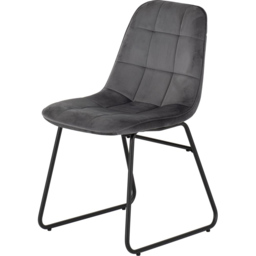 Seconique Athens Lukas 4 Seater Dining Set Oak and Grey - Brown - Wilko - thumbnail 5