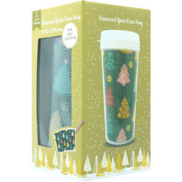 Diamond Your Own Mug KitGreen - All I Want For Christmas - Wilko - thumbnail 3