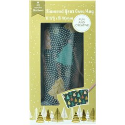 Diamond Your Own Mug KitGreen - All I Want For Christmas - Wilko - thumbnail 1