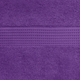 Mayfair Egyptian Cotton Purple Bath Towel Set of 2 - Wilko - thumbnail 5
