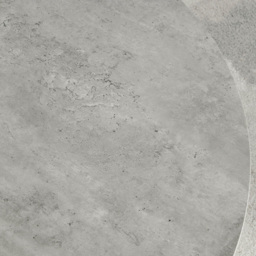 Furniturebox Arona 6 Seater Round Dining Table Concrete and Silver - Size: 4 Seater - Grey - Wilko - thumbnail 4
