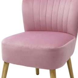 Alivio Pink Breathable Fabric Ergonomic Accent Chair - Size: Single - Wilko - thumbnail 5