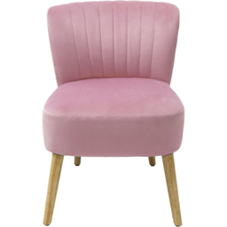 Alivio Pink Breathable Fabric Ergonomic Accent Chair - Size: Single - Wilko - thumbnail 3