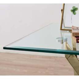 Furniturebox Tavalo Gold Side Table - Size: 55 x 55 x 55cm - Wilko - thumbnail 3