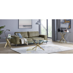 Furniturebox Tavalo Gold Side Table - Size: 55 x 55 x 55cm - Wilko - thumbnail 5