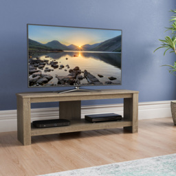 AVF Calibre Single Shelf Rustic Sawn Oak TV Unit - Brown - AVF Group Ltd - Wilko - thumbnail 7