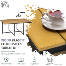Outsunny Rattan 10 Seater Dining Set Black - Wilko - thumbnail 7