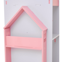 Living and Home 4 Tier Pink Rotating Kids Castle Bookshelf - Size: 4 Shelf - Wilko - thumbnail 7