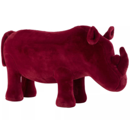 Premier Housewares Rhino Maroon Animal Chair - Size: 110 x 60 x 33cm - Red - Premier Kids - Wilko - thumbnail 3
