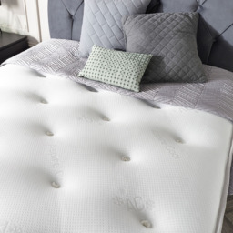 Aspire Single Cool Tufted Orthopaedic Mattress - White - Aspire Beds - Wilko - thumbnail 4