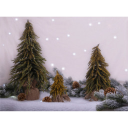 St Helens Gold Finish Decorative Christmas Tree 35cm - Size: 350 x 190 x 190cm - Green - Wilko - thumbnail 6