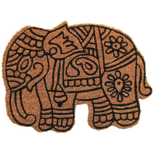 Coco & Coir Royal Jumbo Coir Door Mat 45 x 75cm - n/a - Coco & Coir ® - Wilko - image 1
