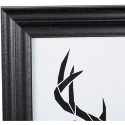 The Port. Co Gallery Ashford Black Photo Frame 6 x 4 inch - Size: A6 - Wilko - thumbnail 3