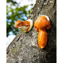Marco Paul Tree Peekers Squirrels Garden Ornament - Size: 30 x 20 x 10cm - Brown - Wilko - thumbnail 5