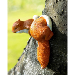 Marco Paul Tree Peekers Squirrels Garden Ornament - Size: 30 x 20 x 10cm - Brown - Wilko - thumbnail 6