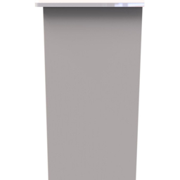 Crowndale Camden 3 Drawer Kashmir Gloss Dressing Table - Size: 42 x 93 x 80cm - Cream - Wilko - thumbnail 5