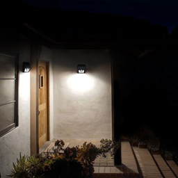 ENER-J 2 Pack 2835 LED Solar Wall Light with PIR - Size: 10 x 12.6 x 12.6cm - Black - Wilko - thumbnail 5