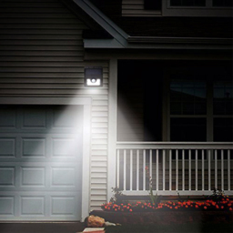 ENER-J 2 Pack 2835 LED Solar Wall Light with PIR - Size: 10 x 12.6 x 12.6cm - Black - Wilko - thumbnail 4