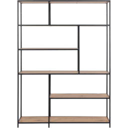 Florence Seaford 5 Shelf Black and Oak Bookcase - Furniture To Go - Wilko - thumbnail 4